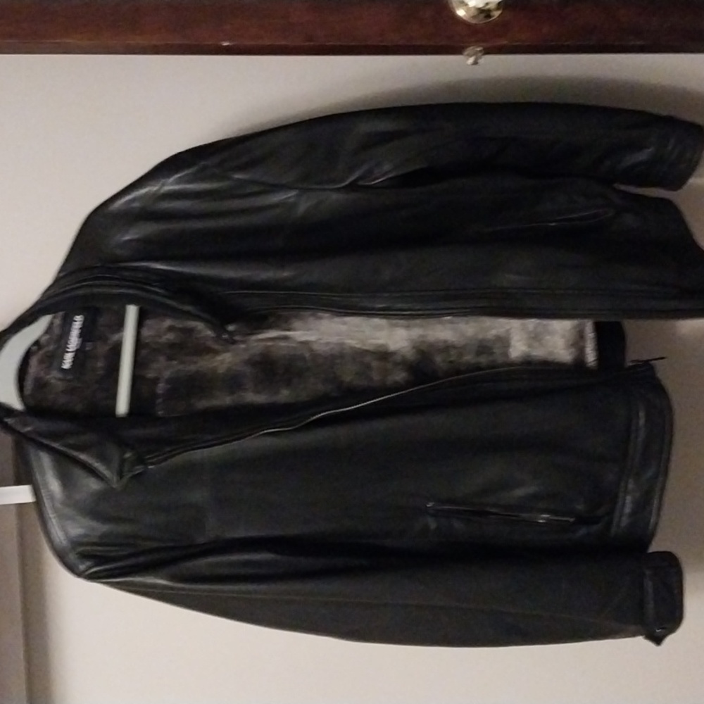 Man leather jacket